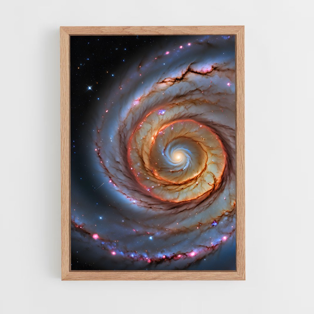 Poster sublime spirale galactique (vue 4)